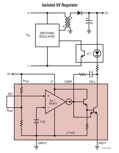 LT1431 Datasheet and Product Info | Analog Devices