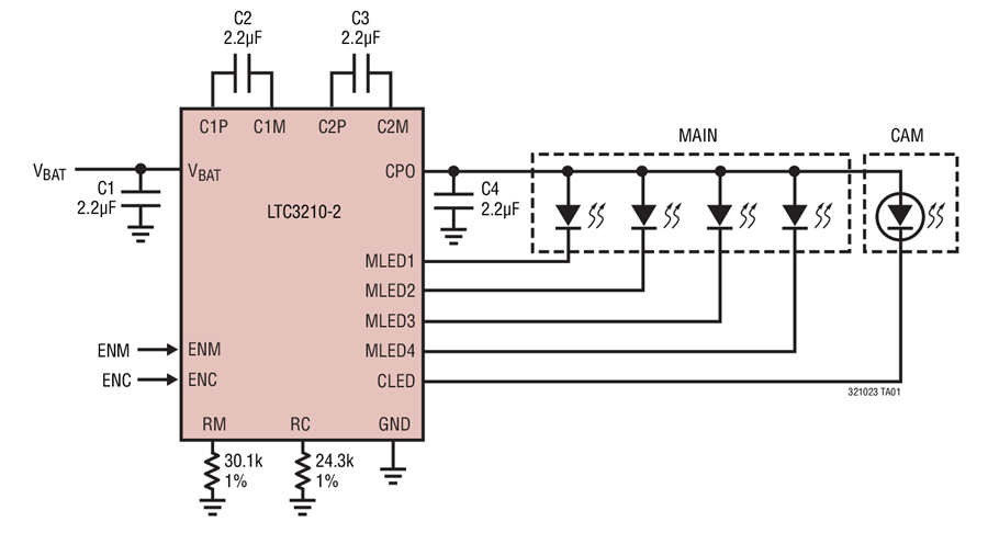 LTC3210-2 LTC3210-3 Datasheet and Product Info | Analog Devices
