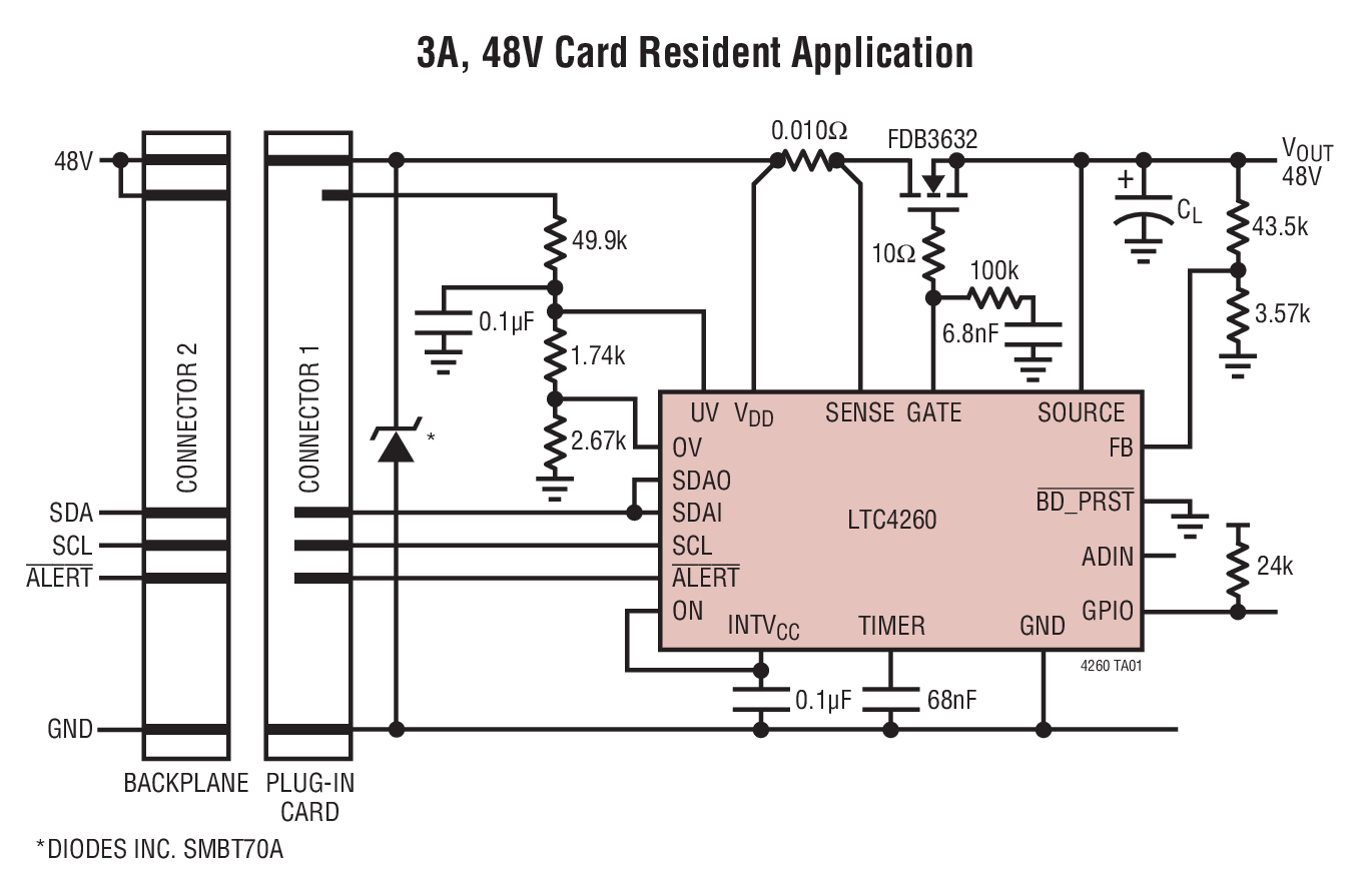 LTC4260 Datasheet and Product Info Analog Devices
