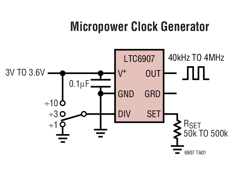 LTC6907CS6#TRPBF