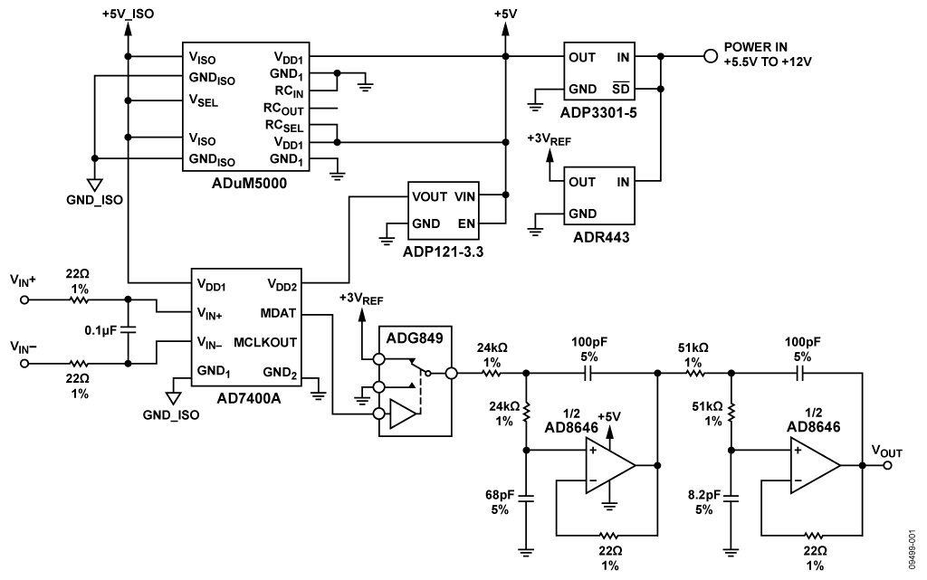 CN0185 Circuit Note | Analog Devices western star wiring schematics 