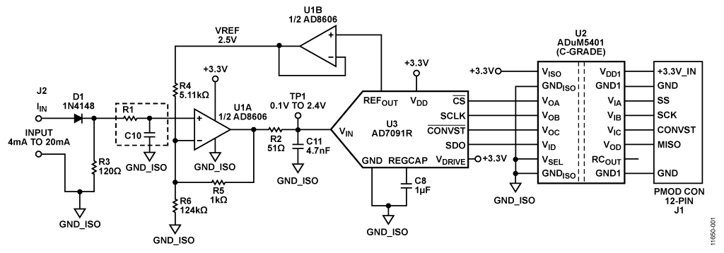 CN0336 Circuit Note | Analog Devices analog 4 20ma loop diagram 