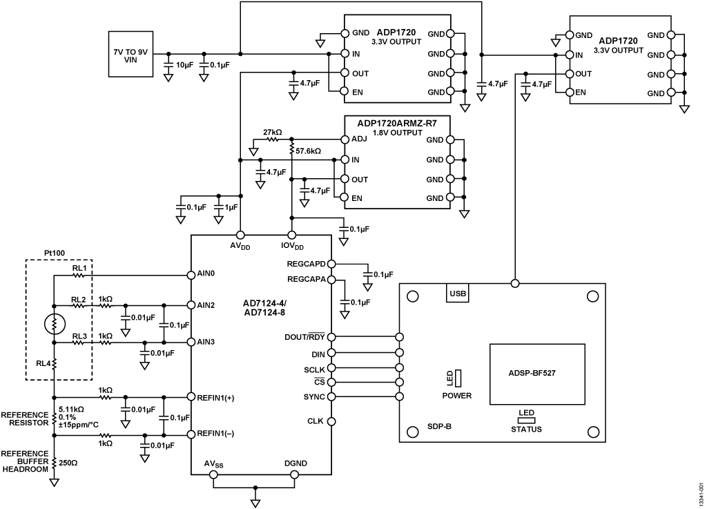 CN0381 Circuit Note | Analog Devices pt100 wiring diagram 