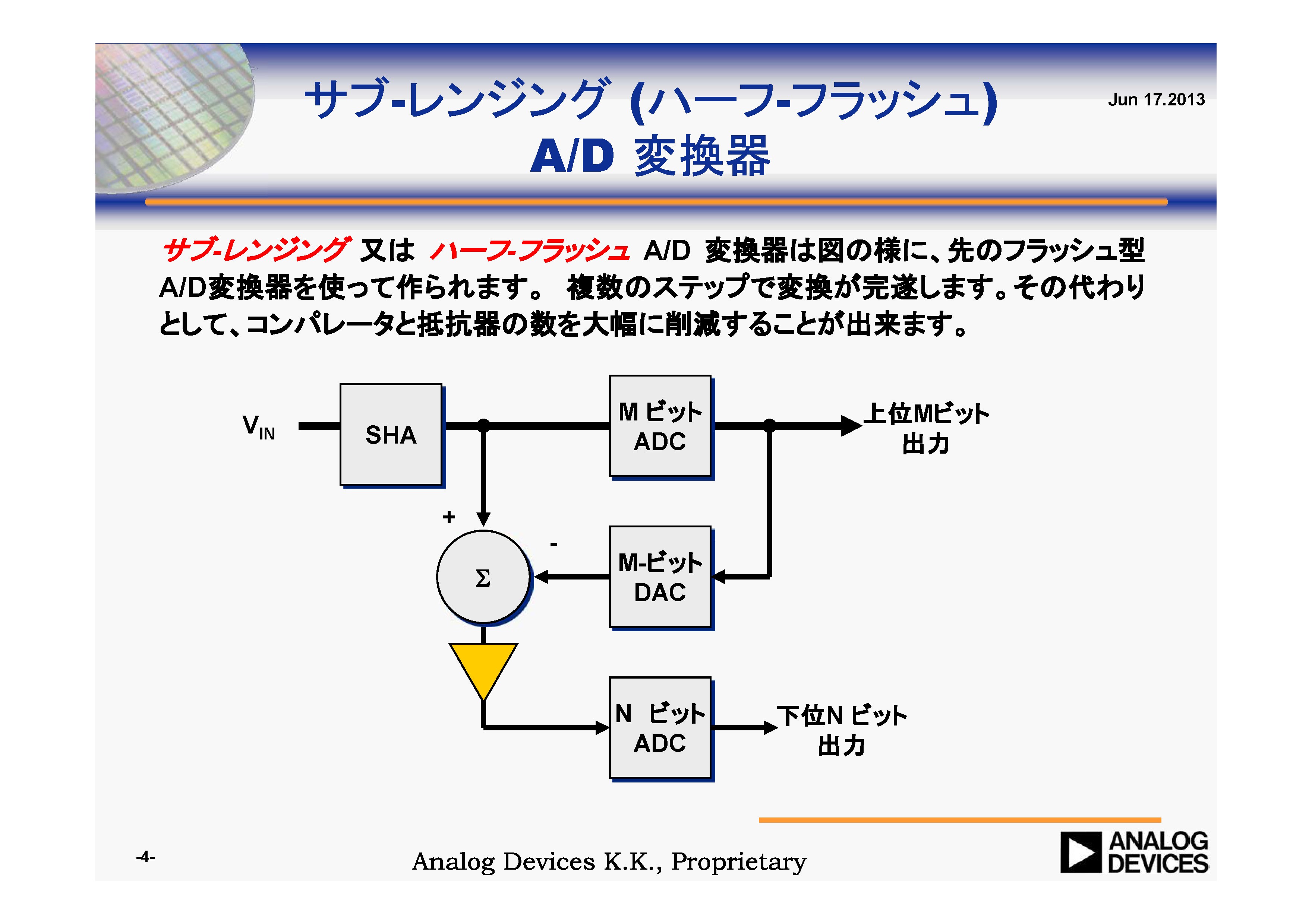 パイプライン型のadcって どんなもの アナログ デバイセズ