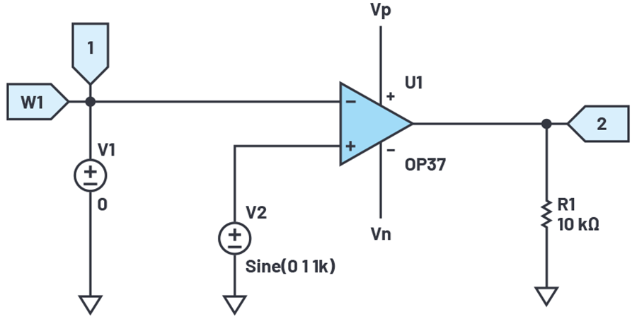 Studentzone February Adalm00 Activity Op Amp As Comparator アナログ デバイセズ