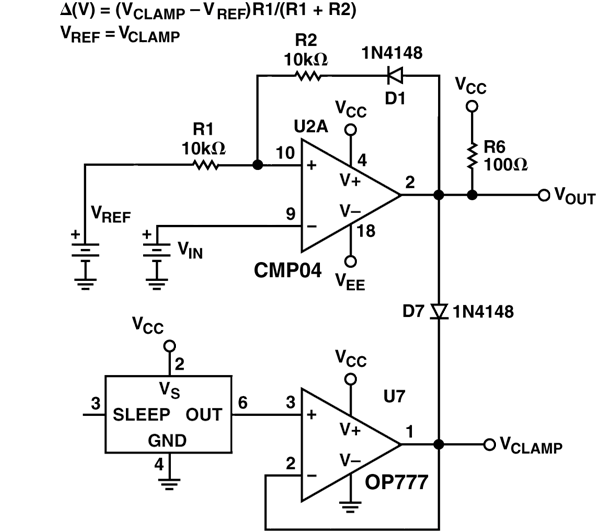 Curing Comparator Instability with Hysteresis | Analog Devices 8 bit comparator logic diagram 