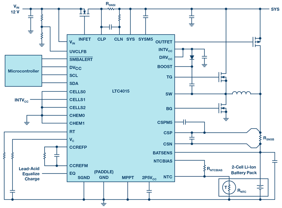 Simple Battery Charger ICs for Any Chemistry Analog Devices