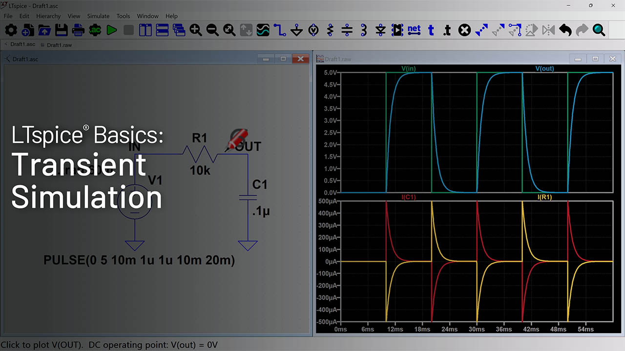 LTspice Basics - Transient Simulations