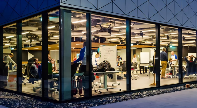 Catalyst Centre bustling during the Hackathon event