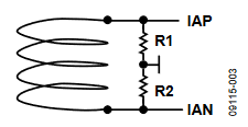 Figure 3. Phase Current Input Structure with Current Transformer.
