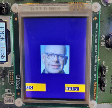 Figure 3. Capturing a Subject Face