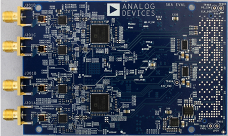 AD-FMCADC4-EBZ Evaluation Board (top)