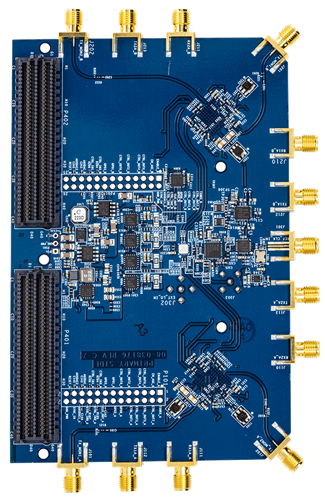 AD-FMCOMMS5-EBZ Evaluation Board - Bottom View