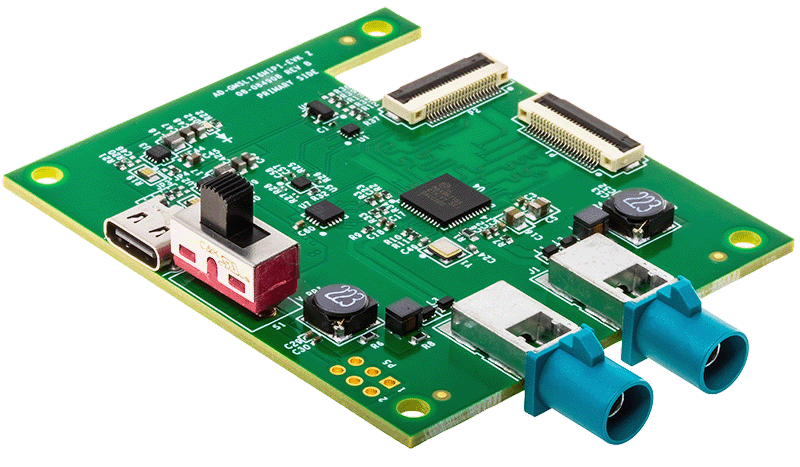 AD-GMSL716MIPI-EVK Board Photo Angle View