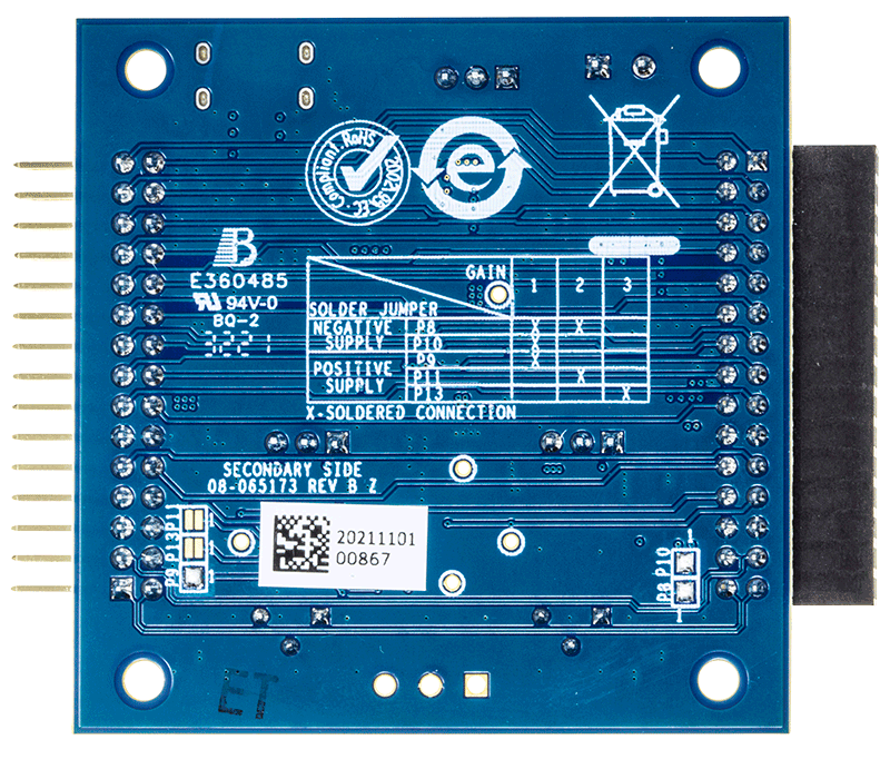 AD-M2KPWR-EBZ Evaluation Board - Bottom View