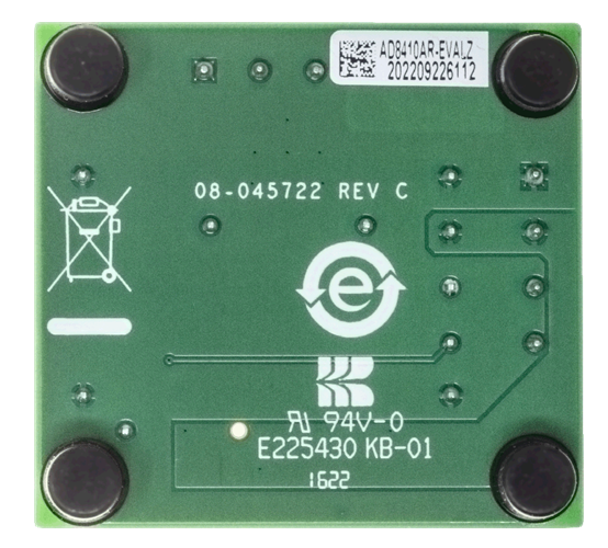 AD8410AR-EVALZ Evaluation Board - Bottom View