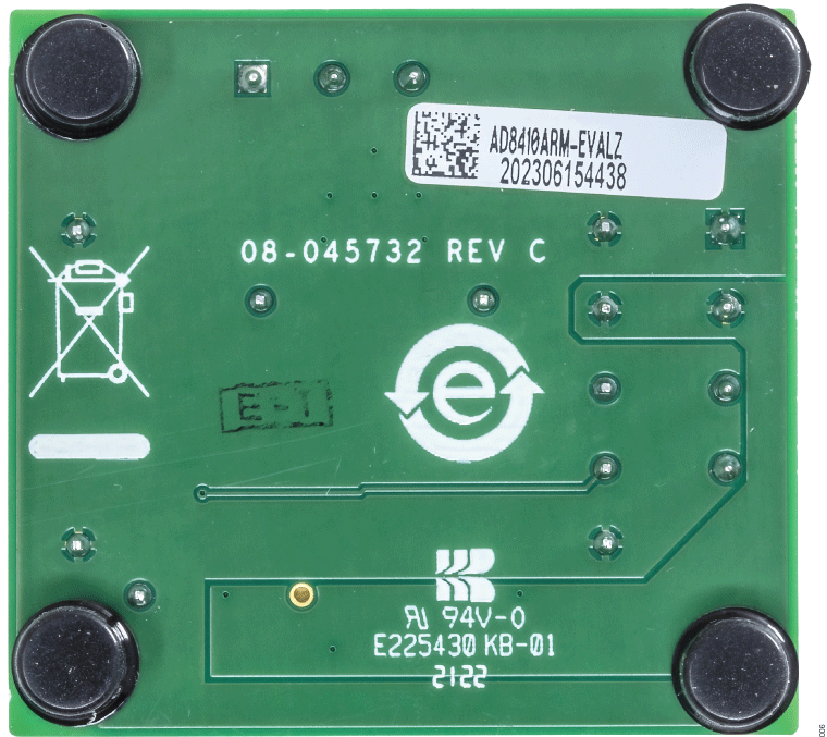AD8410ARM-EVALZ Evaluation Board - Bottom View