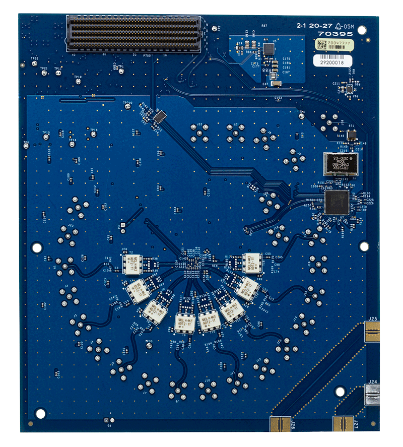 AD9083 Evaluation Board - Bottom View
