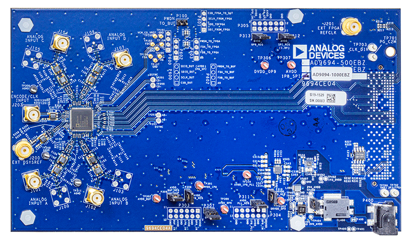 AD9094 Evaluation Board - Top View
