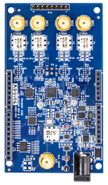 AD9106-ARDZ-EBZ Evaluation Board - Top View
