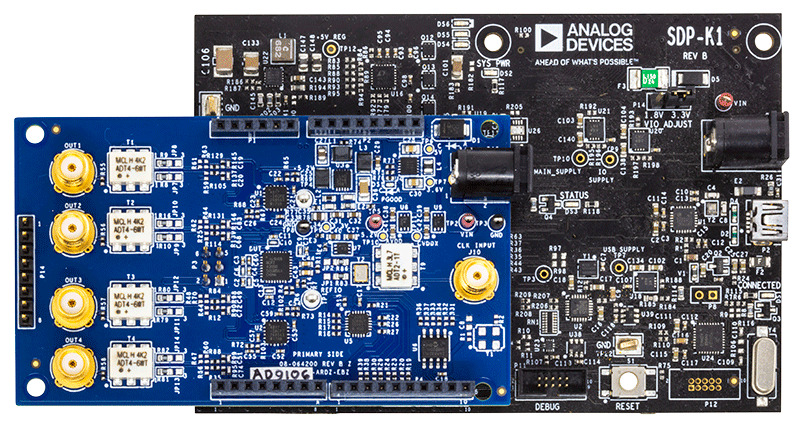 AD9106-ARDZ-EBZKIT - Top View