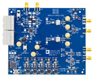AD911x Evaluation Board - Top View