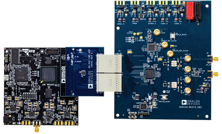 AD9125-M5375-EBZ Kit with SDP-H1 - Top View