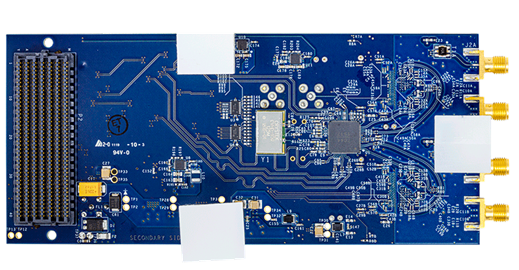 AD9208-DUAL Evaluation Board - Bottom View
