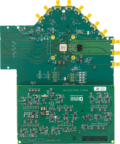 AD9213-6GEBZ Evaluation Board - Top View