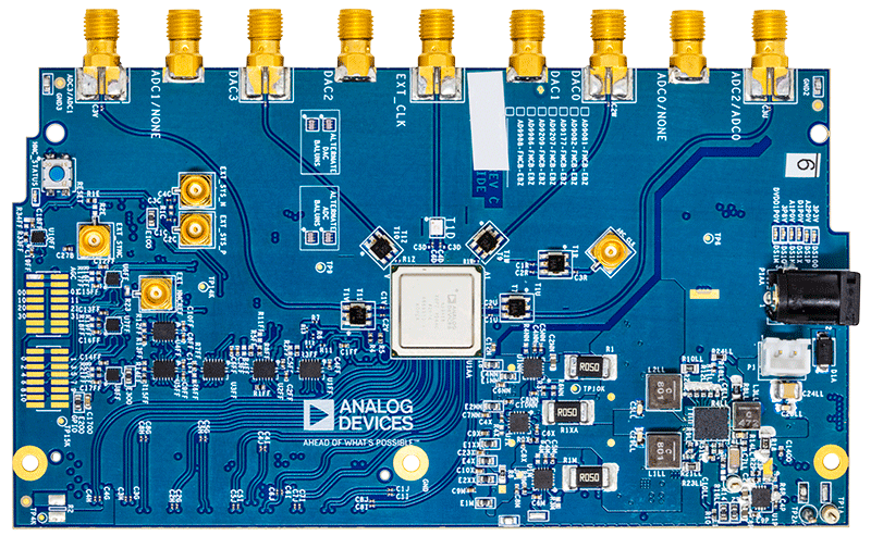 AD998x Evaluation Board - Top View