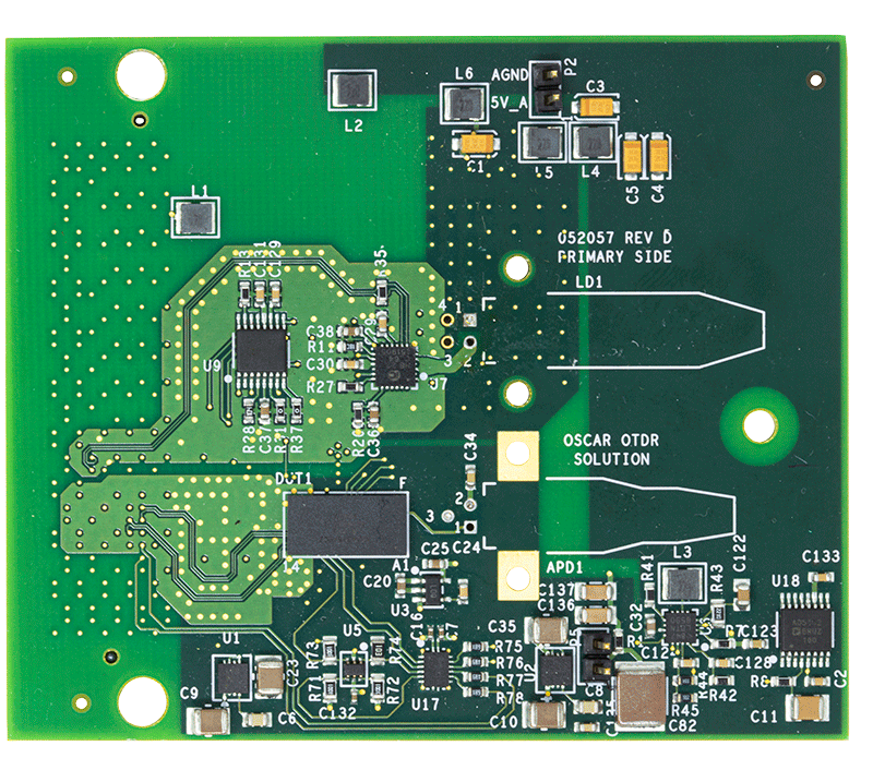 ADA4355 Evaluation Board - Top View