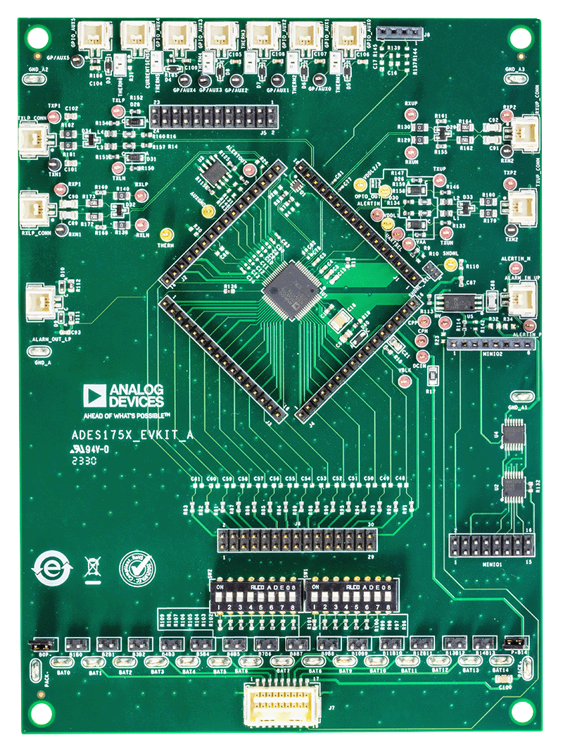 ADES1754 Eval Board Photo Top