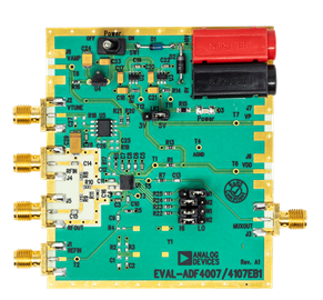 ADF4007 Evaluation Board - Top View