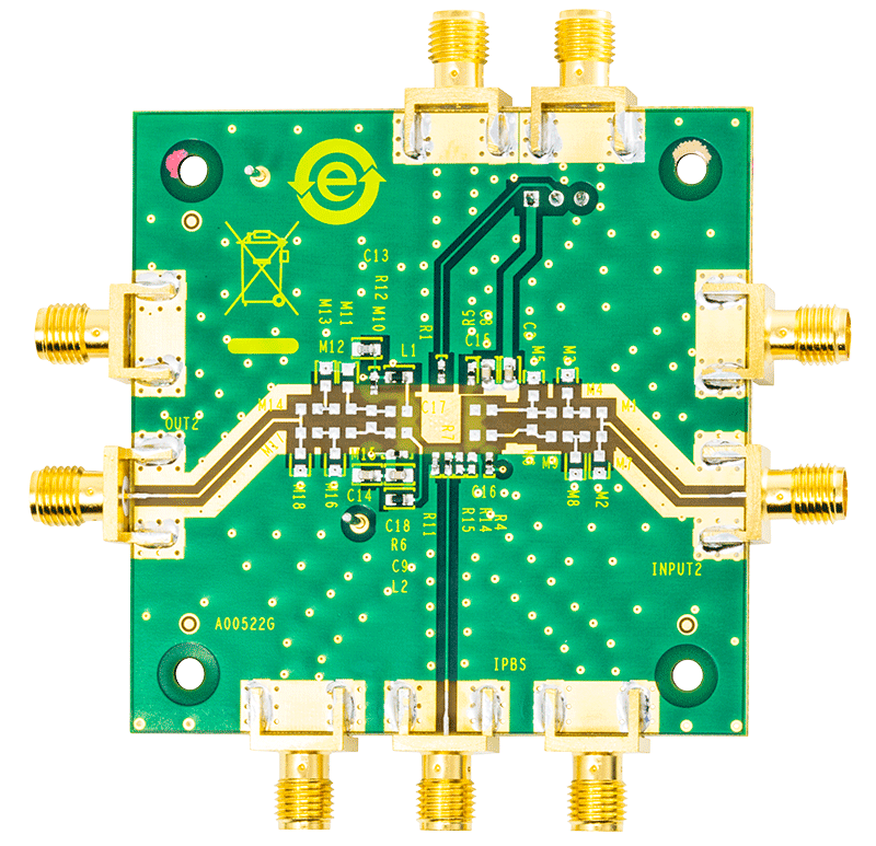 ADL5330 Evaluation Board - Bottom View