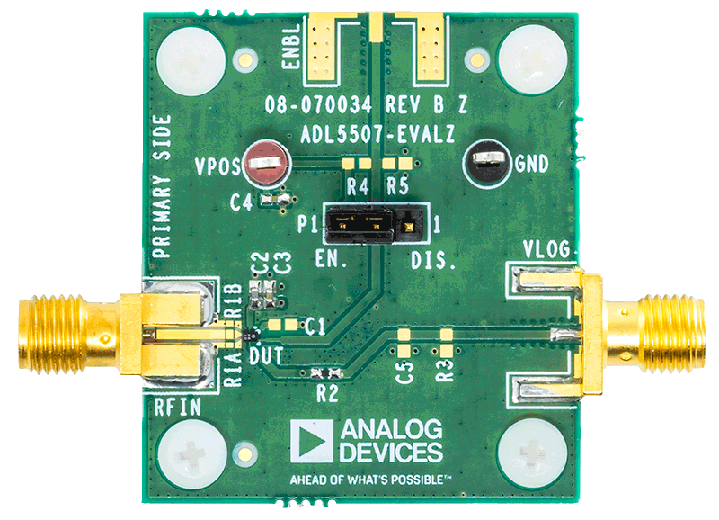 ADL5507 Evaluation Board - Top