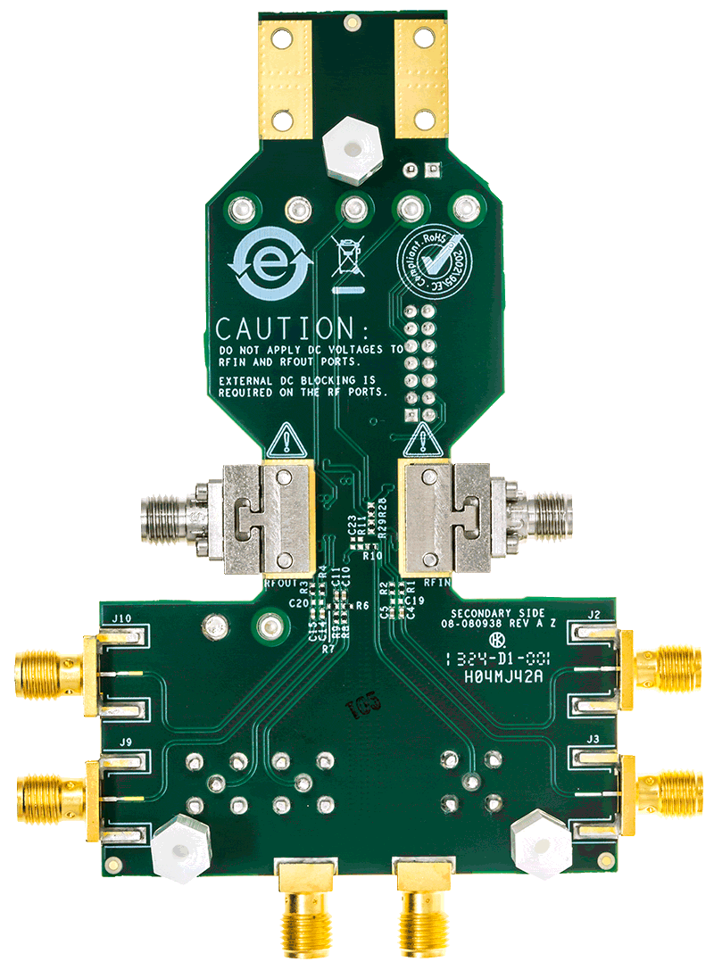 EVAL-ADL5961 Board Photo Bottom View