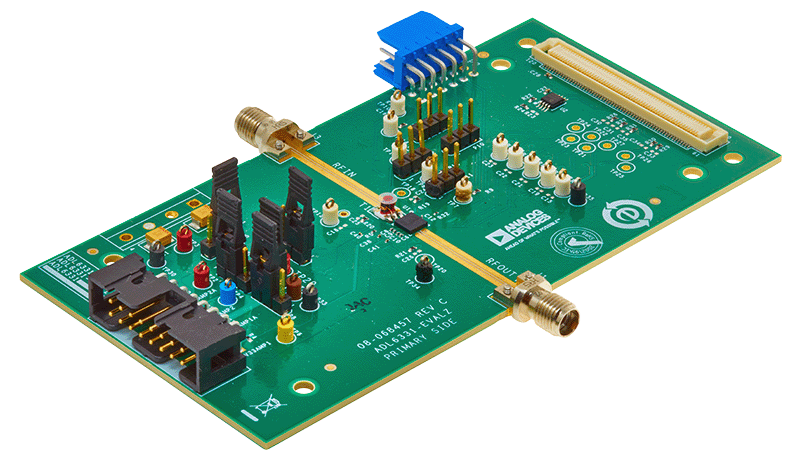 ADL6331-EVALZ Board Photo Angle View