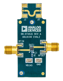 ADL8100 Evaluation Board - Top