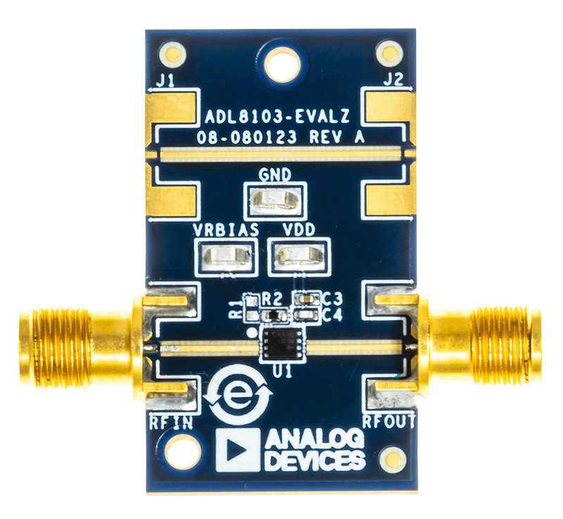 EVAL-ADL8103 Board Photo Top View