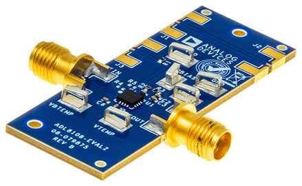EVAL-ADL8108 Evaluation Board Photo Angle View