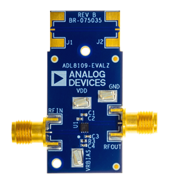 EVAL-ADL8109 Board Photo Top View