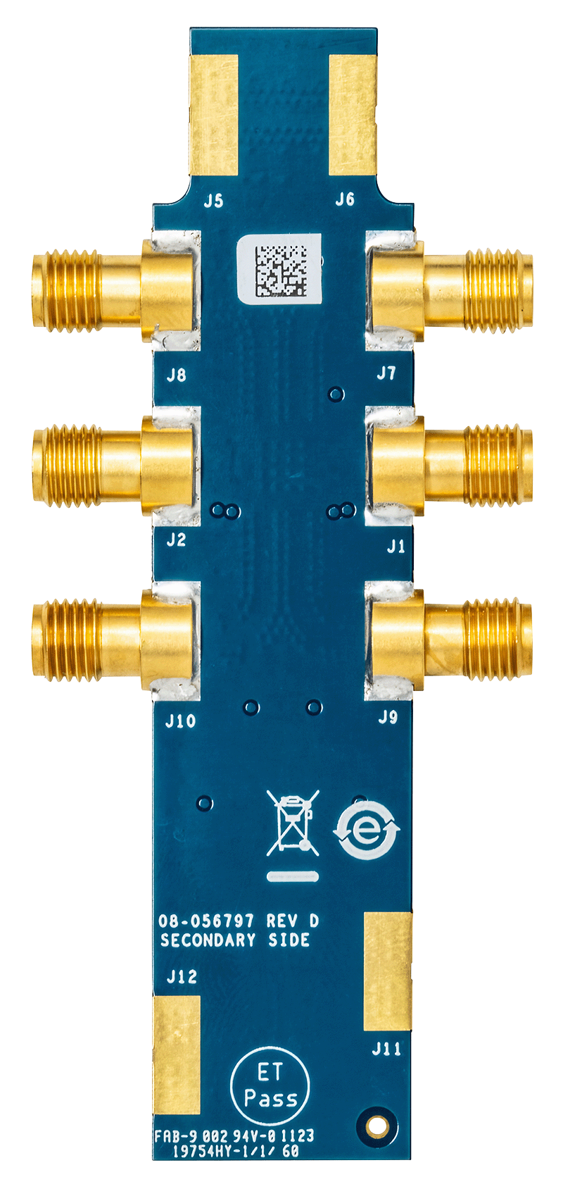 ADL8112 Evaluation Board - Bottom