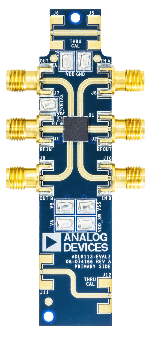 EVAL-ADL8113 Board Photo Top View