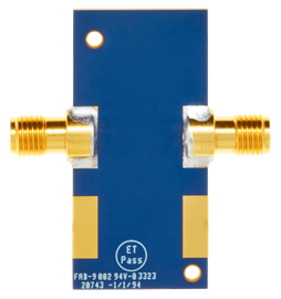 EVAL-ADL8120 Board Photo Bottom View