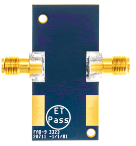 EVAL-ADL8122 Board Photo Bottom View