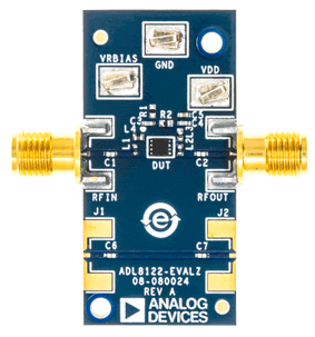 EVAL-ADL8122 Board Photo Top View