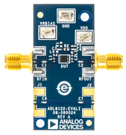 EVAL-ADL8122 Board Photo Top View