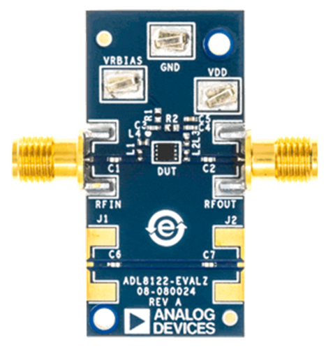 EVAL-ADL8122 Board Photo Top View