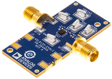 ADL8124-EVALZ Angle evaluation board web