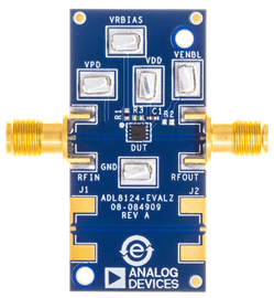 ADL8124-EVALZ Top evaluation board web